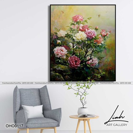 tranh hoa mau don 18 510x510 - Tranh Hoa Mẫu Đơn - OHO0117