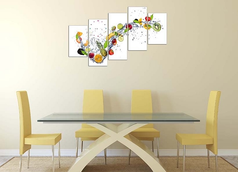 tranh hoa qua 3 - “Mãn nhãn” với các mẫu tranh hoa quả treo phòng bếp tinh tế, hiện đại