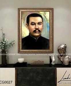 Tranh Cha Truong buu Diep 1 247x296 - Tranh Cha Trương Bửu Diệp - LCG0027