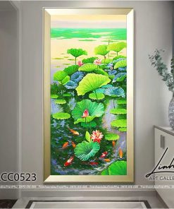 tranh ca chep hoa sen 87 247x296 - Tranh Phong Cảnh Mùa Thu - OPC0200