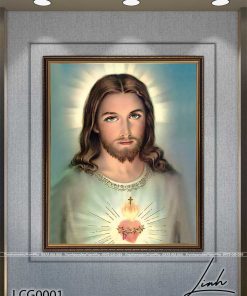 tranh chua giesu 1 247x296 - Tranh Chúa Giêsu - LCG0001