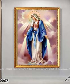 tranh duc me maria 7 247x296 - Tranh Đức Mẹ Maria - LCG0062