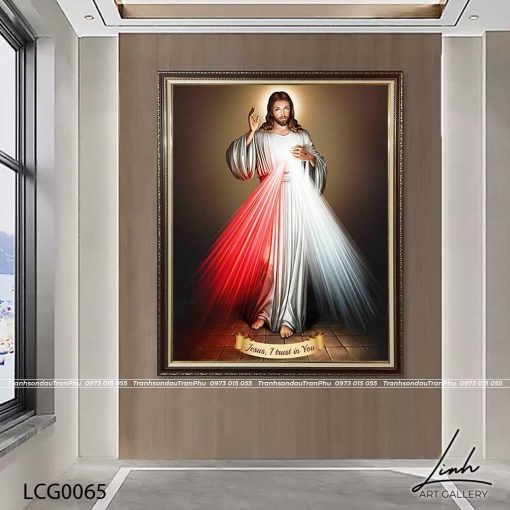 tranh long chua thuong xot3 510x510 - Tranh Lòng Chúa Thương Xót - LCG0065