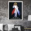 tranh long chua thuong xot6 100x100 - Tranh Lòng Chúa Thương Xót - LCG0081