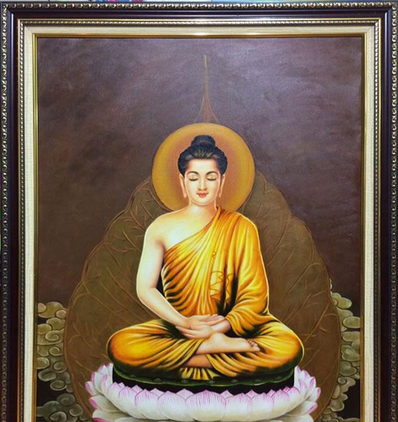 tranh phat thich ca 6 - Treo tranh Phật Thích Ca đẹp cần lưu ý những vấn đề gì?