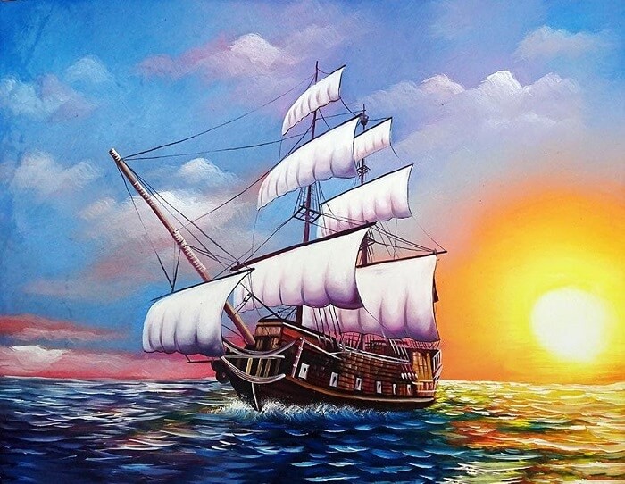 Tranh thuyền buồm đẹp có thể mang lại cho bạn cảm giác mạnh mẽ và tự do như khi đang trên biển. Hãy xem những bức tranh này, tìm thấy những cảm xúc riêng của mình và thưởng thức tổng tác phẩm nghệ thuật.