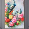 tranh chim cong hoa mau don 17 100x100 - Tranh Chim Công - LCC0309