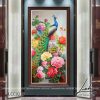 tranh chim cong hoa mau don 44 100x100 - Tranh Chim Công Hoa Mẫu Đơn - LCC0167