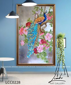 tranh chim cong hoa mau don 45 247x296 - Tranh Hoa Mẫu Đơn - OHO1277