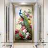 tranh chim cong hoa mau don 54 100x100 - Tranh Chim Công Hoa Mẫu Đơn - LCC0249
