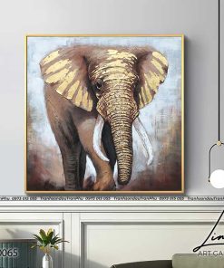 tranh con voi 12 247x296 - Tranh Hoa Mẫu Đơn - OHO1461