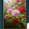 tranh hoa mau don 73 100x100 - Tranh Hoa Mẫu Đơn - OHO0948