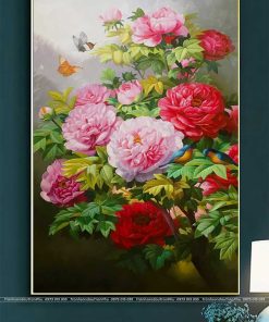 tranh hoa mau don 73 247x296 - Tranh Hoa Mẫu Đơn - OHO0990