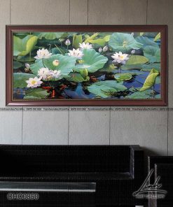tranh hoa sen 17 247x296 - Tranh Phong Cảnh Biển - OPC0067