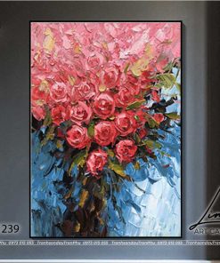 tranh hoa truu tuong 109 247x296 - Tranh Chim Công Hoa Mẫu Đơn - LCC0117