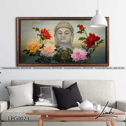 tranh phat a di da 2 510x510 - Tranh Phật A Di Đà - LPG0023