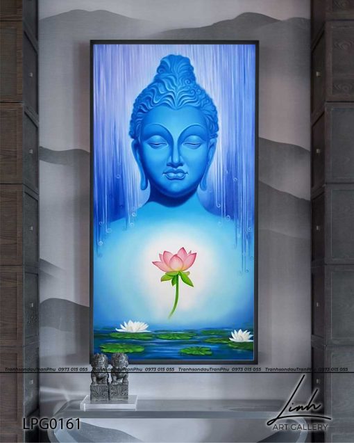 tranh phat a di da 28 510x637 - Tranh Phật A Di Đà - LPG0161