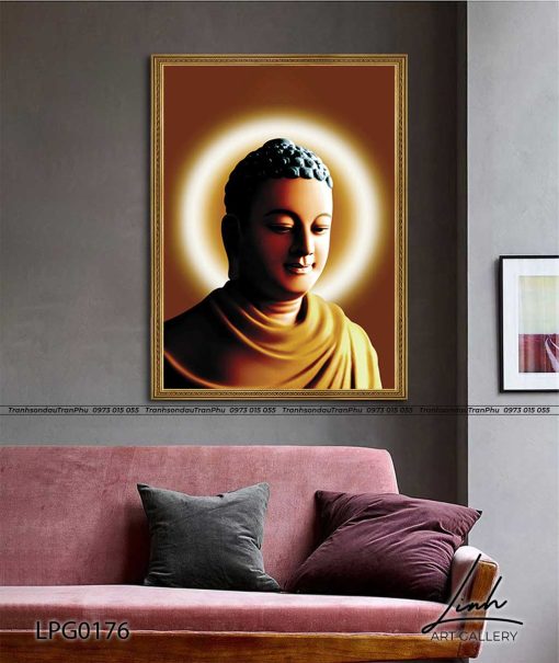 tranh phat a di da 32 510x605 - Tranh Phật A Di Đà - LPG0176