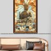 tranh phat a di da 8 100x100 - Tranh Phật A Di Đà - LPG0078