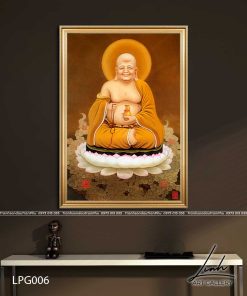 tranh phat di lac 1 247x296 - Tranh Phật Di Lặc - LPG006