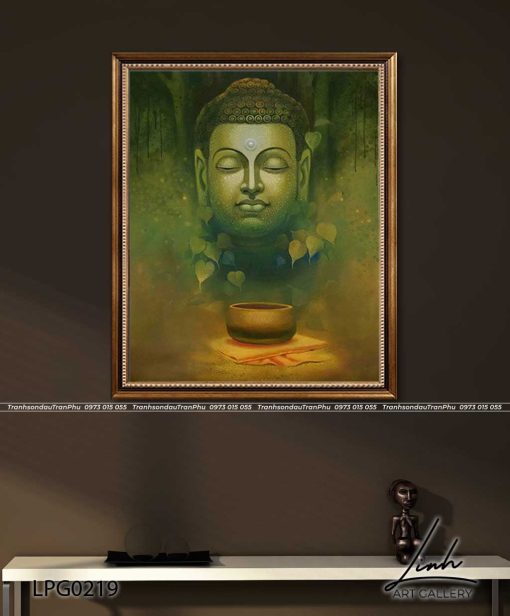 tranh phat nghe thuat 60 510x616 - Tranh Phật Nghệ Thuật - LPG0219