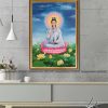 tranh phat quan am 1 100x100 - Tranh Phật Nghệ Thuật - LPG0263