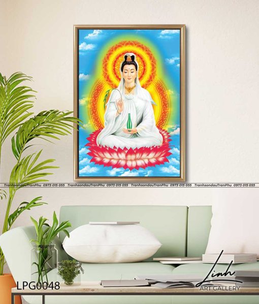 tranh phat quan am 18 510x598 - Tranh Phật Quan Âm - LPG0048