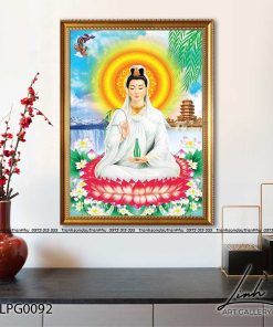 tranh phat quan am 35 247x296 - Tranh Phật A Di Đà - LPG0162