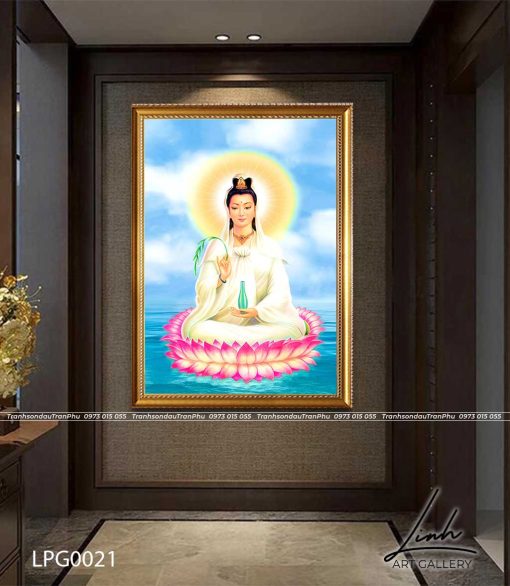 tranh phat quan am 4 510x586 - Tranh Phật Quan Âm - LPG0021