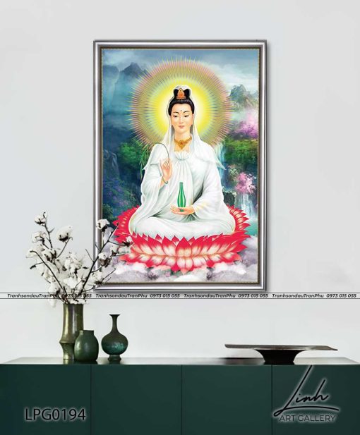 tranh phat quan am 49 510x617 - Tranh Phật Quan Âm - LPG0194