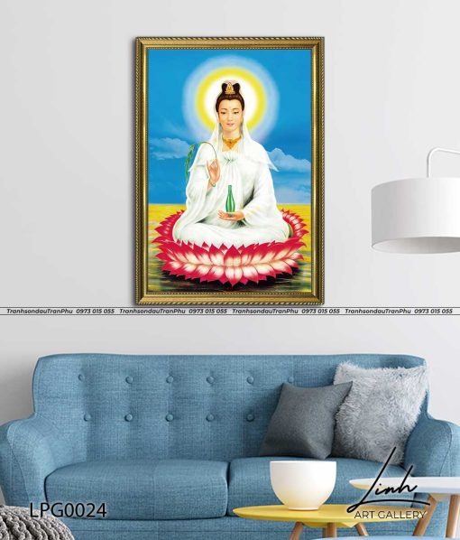 tranh phat quan am 5 510x598 - Tranh Phật Quan Âm - LPG0024