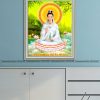 tranh phat quan am 50 100x100 - Tranh Phật Quan Âm - LPG0201
