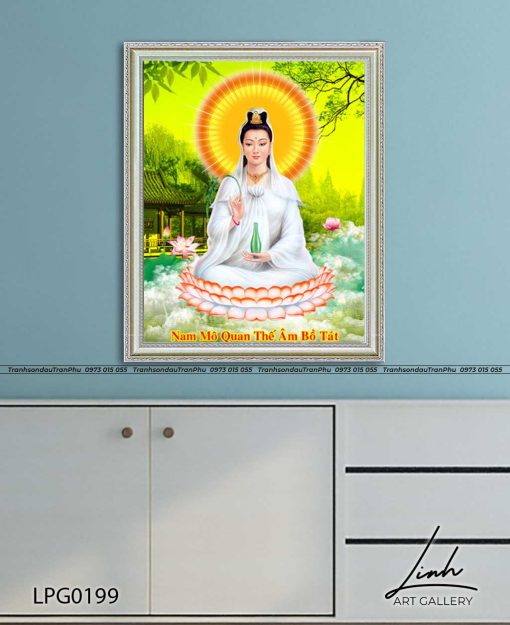 tranh phat quan am 50 510x625 - Tranh Phật Quan Âm - LPG0199
