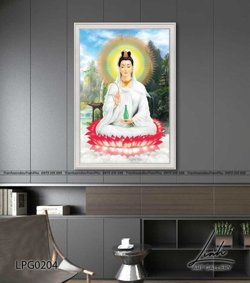 tranh phat quan am 55 510x576 - Tranh Phật Quan Âm - LPG0204