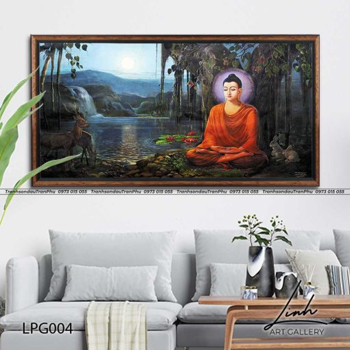 tranh phat thich ca 1 510x510 - Tranh Phật Thích Ca - LPG004