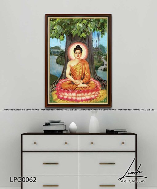 tranh phat thich ca 14 510x614 - Tranh Phật Thích Ca - LPG0062