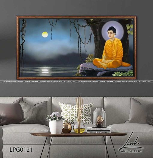 tranh phat thich ca 20 510x528 - Tranh Phật Thích Ca - LPG0121