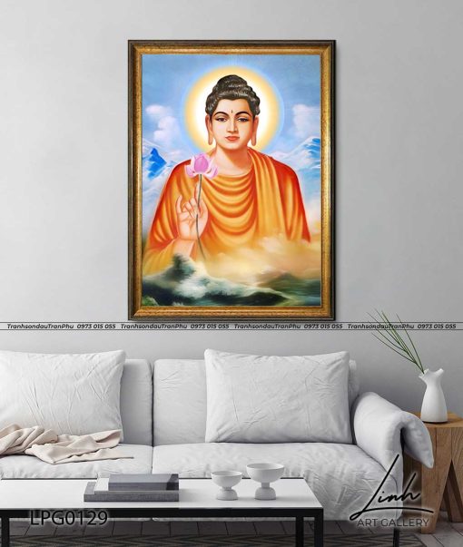tranh phat thich ca 23 510x603 - Tranh Phật Thích Ca - LPG0129