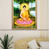 tranh phat thich ca 24 100x100 - Tranh Phật Thích Ca - LPG0137