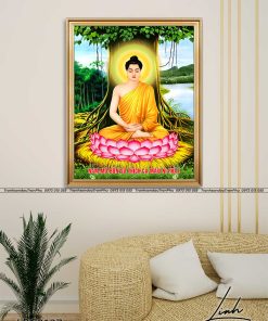 tranh phat thich ca 24 247x296 - Tranh Phật Quan Âm - LPG0085
