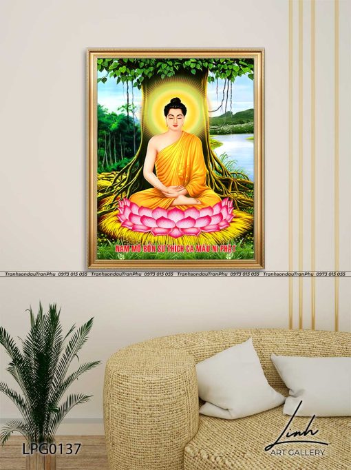 tranh phat thich ca 24 510x682 - Tranh Phật Thích Ca - LPG0137