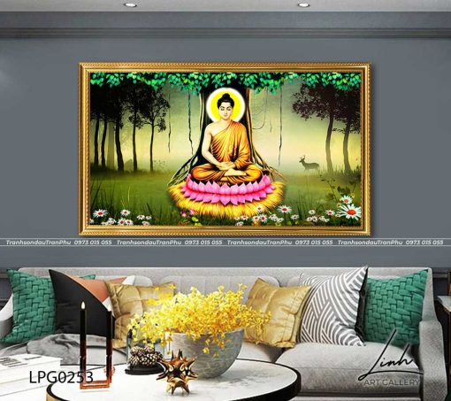 tranh phat thich ca 31 510x453 - Tranh Phật Thích Ca - LPG0253