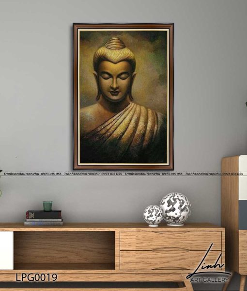 tranh phat thich ca 7 510x600 - Tranh Phật Thích Ca - LPG0019