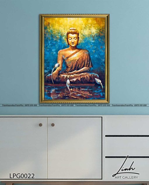 tranh phat thich ca 8 510x632 - Tranh Phật Thích Ca - LPG0022