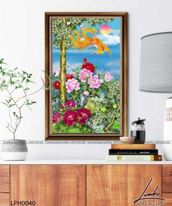 tranh phuong hoang hoa mau don 18 247x296 - Tranh Phượng Hoàng Hoa Mẫu Đơn - LPH0040