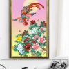 tranh phuong hoang hoa mau don 23 100x100 - Tranh Phượng Hoàng Hoa Mẫu Đơn - LPH0044