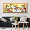 tranh phuong hoang hoa mau don 24 100x100 - Tranh Phượng Hoàng Hoa Mẫu Đơn - LPH0045
